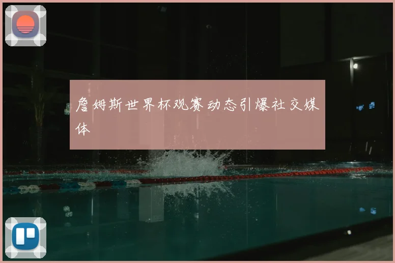 詹姆斯世界杯观赛动态引爆社交媒体